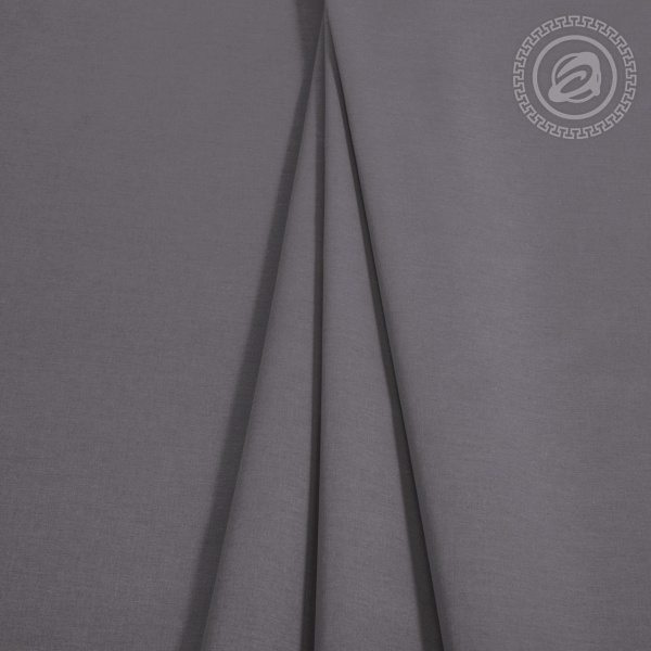 Поплин гладкокрашеный Графит 044468П-220  Поплин гладкокрашеный Графит 044468П-220