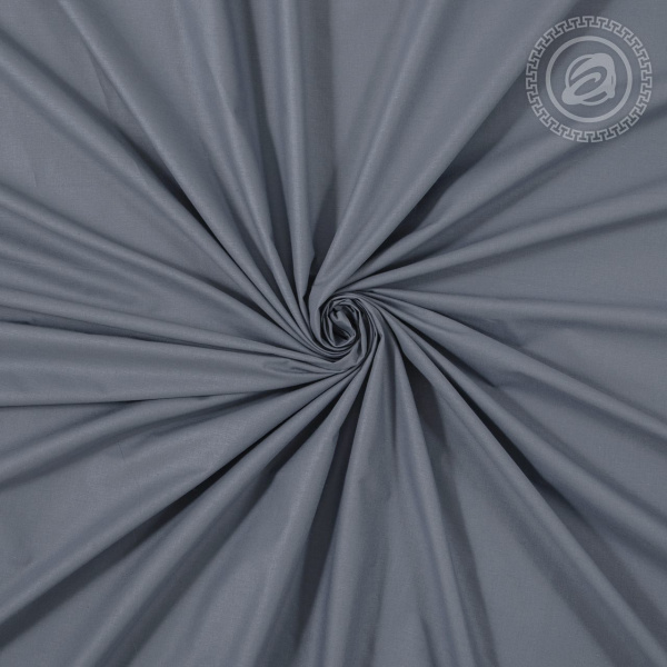 Поплин гладкокрашеный Серо-голубой 044463П-220  Поплин гладкокрашеный Серо-голубой 044463П-220