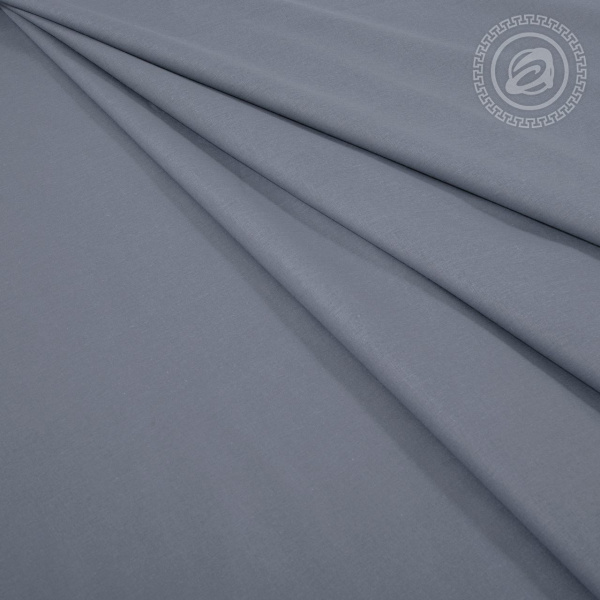 Поплин гладкокрашеный Серо-голубой 044463П-220  Поплин гладкокрашеный Серо-голубой 044463П-220