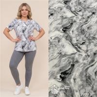 Кулирная гладь набивная рулон Пенье 1-76/611990НЖ