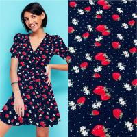 Ткань сорочечная набивная 12035