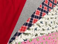 Футер 2-х нитка с начесом, пачка: набивка, гладкокрашеный (мерный лоскут) ЦЕНА ЗА МЕТР