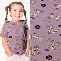 Кулирная гладь набивная рулон Пенье 1-76/611972НД