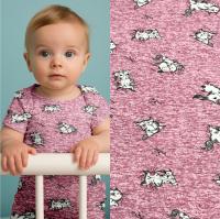 Кулирная гладь набивная рулон Реактив 1-76/611910НД