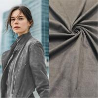 Замша трикотажная Графит 28348Ш