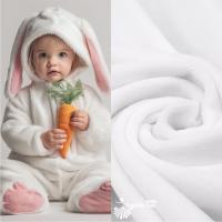 Велюр гладкокрашеный Белый 1-411/15089О 