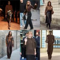 Коричневые свитеры - уютный тренд сезона!