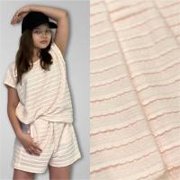 Кулирная гладь рулон жаккард Пудра 1-114/611663ГК