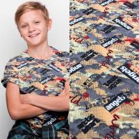 Кулирная гладь набивная рулон 1-33/6117805НД