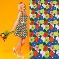 Ткань сорочечная набивная 12037