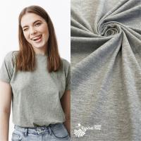 Кулирная гладь с лайкрой 8% Пенье Светло-серый меланж 1-44/00100ЛРГ