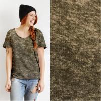 Кулирная гладь с велюровым эффектом "Винтаж варенка" Пенье Компакт Серо-коричневый 1-76/611841НЖ 