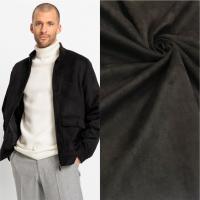 Замша трикотажная Черный 28336Ш