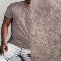 Кулирная гладь с велюровым эффектом "варенка" Коричневый 1-76/6117772НЖ