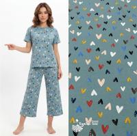 Кулирная гладь набивная рулон Пенье 1-76/611992НЖ