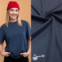 Кулирная гладь с лайкрой 8% Пенье Темно-синий 1-44/61142ЛРГ