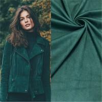 Замша трикотажная Темно-зеленый 28331Ш