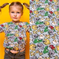 Кулирная гладь набивная рулон Реактив 1-76/611950НД