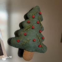 Новогодний декор для холодильника