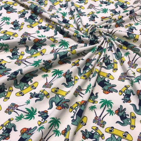 Кулирная гладь набивная рулон 1-33/6117752НД