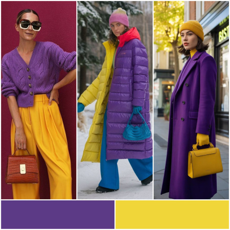 Зимние цветовые сочетания в одежде: создаем стильные образы!