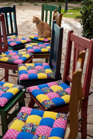 Набор для рукоделия и пэчворка из бязи, 4 отреза 159362Н-4