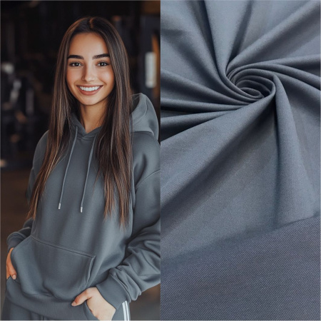 Новинка! Soft Denim (трикотажное полотно со спандексом) Голубой джинсовый 150836ТТ 