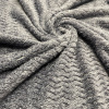 Велсофт жаккард Серый меланж 1-372/143822Ж 