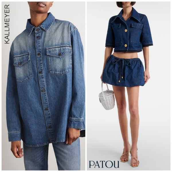 Джинсовые костюмы-двойки: возвращение классики!