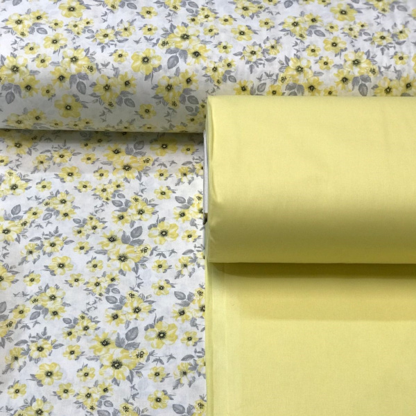 Премиум-поплин Ранфорс Банан 1729-240 