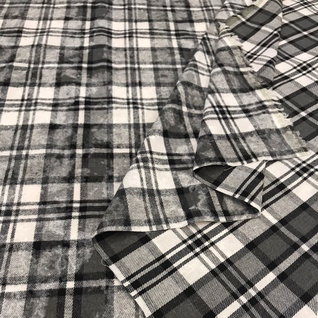 Ткань рубашечная двусторонняя варенка 12109