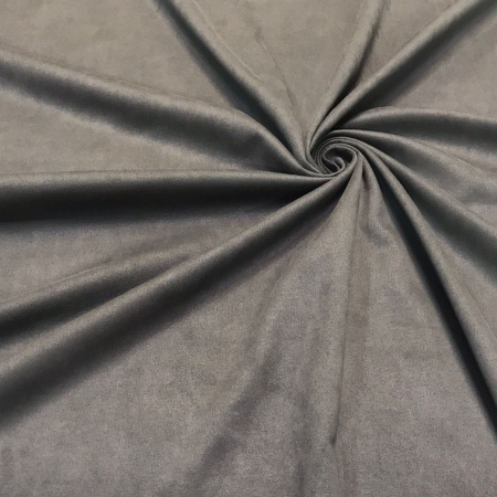 Замша трикотажная Графит 28348Ш