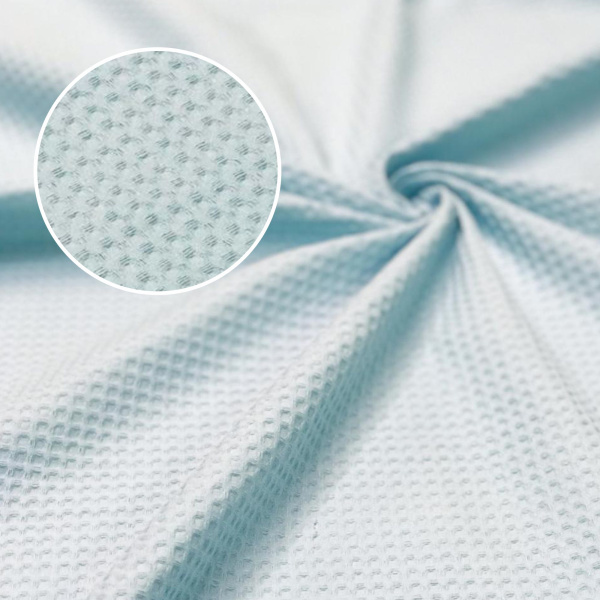 Вафельное полотно Нежно-голубой 10114ВП 