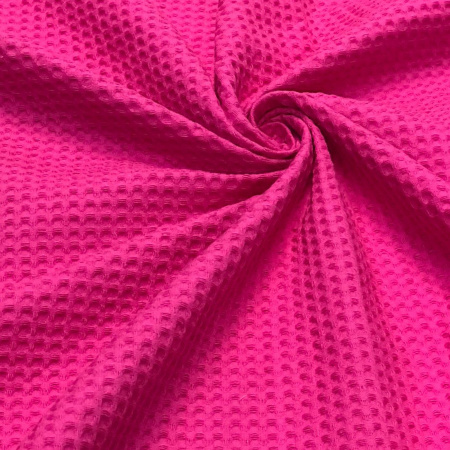 Вафельное полотно Фуксия 10180ВП