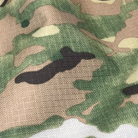 Плащевка Оксфорд рип-стоп КМФ 600D "Камуфляж мультикам" 96205О 