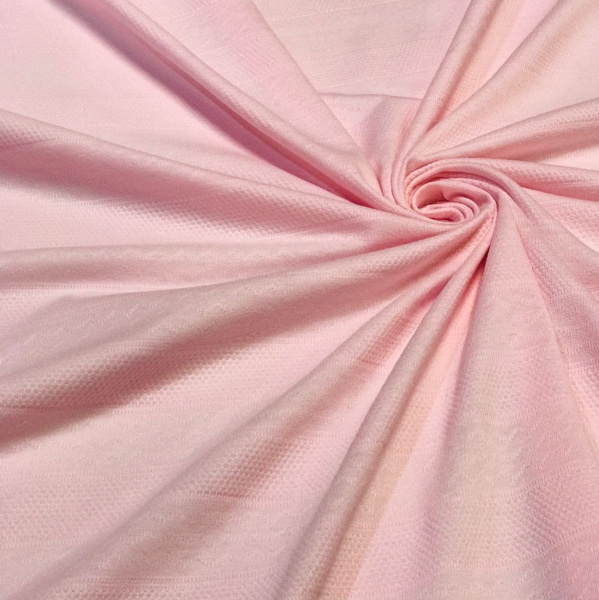 Кулирная гладь рулон жаккард Светло-розовый 1-114/611667ГК 