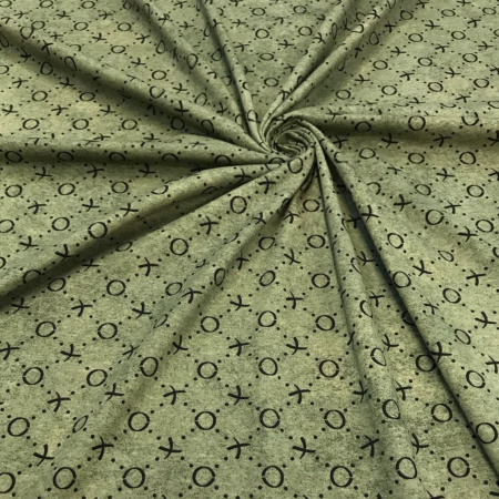 Кулирная гладь набивная рулон Карде Реактив 1-76/611900НЖ