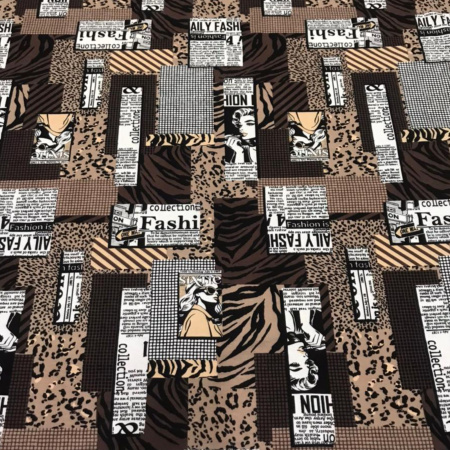 Кулирная гладь набивная рулон Реактив 1-76/611856НЖ