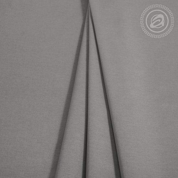 Поплин гладкокрашеный Серый 044464П-220 