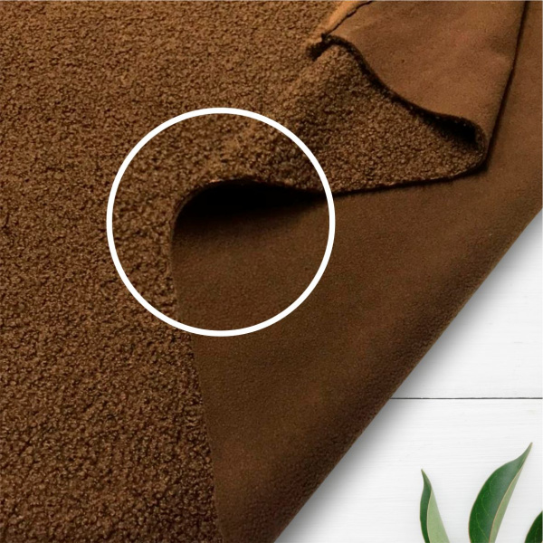 Искусственный мех на флисе "Тедди" Коричневый 99-751/9980 