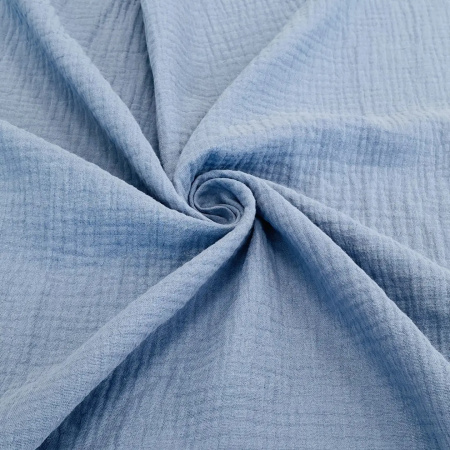 Муслин Пыльно-голубой 12113М 