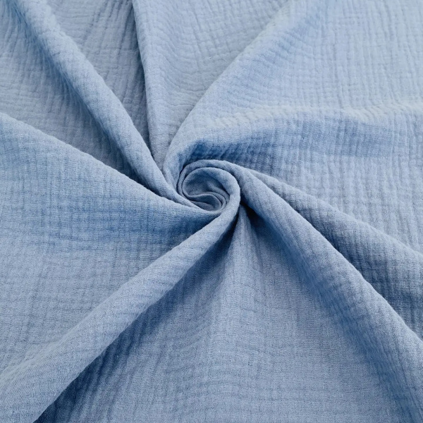 Муслин Пыльно-голубой 12113М 