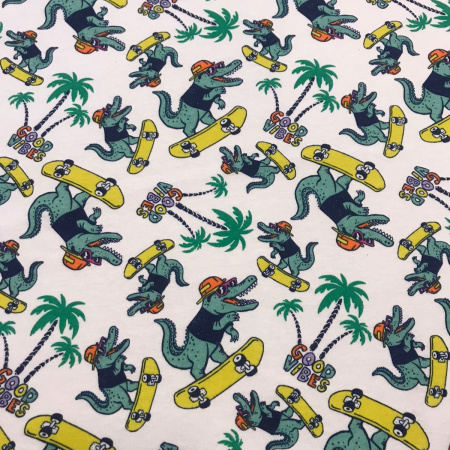 Кулирная гладь набивная рулон 1-33/6117752НД