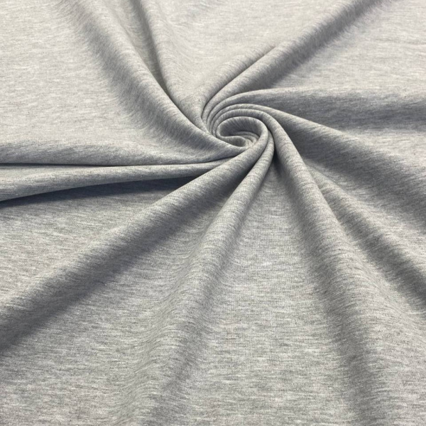 Футер 2-х нитка с начесом пачка Светло-серый  меланж 1-23/02012НП