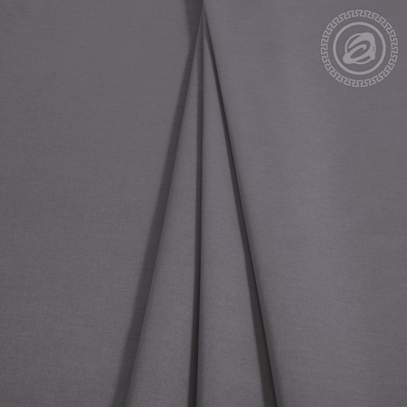 Поплин гладкокрашеный Графит 044468П-220 