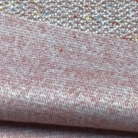 Трикотажное полотно букле Розовый 5059ТТ