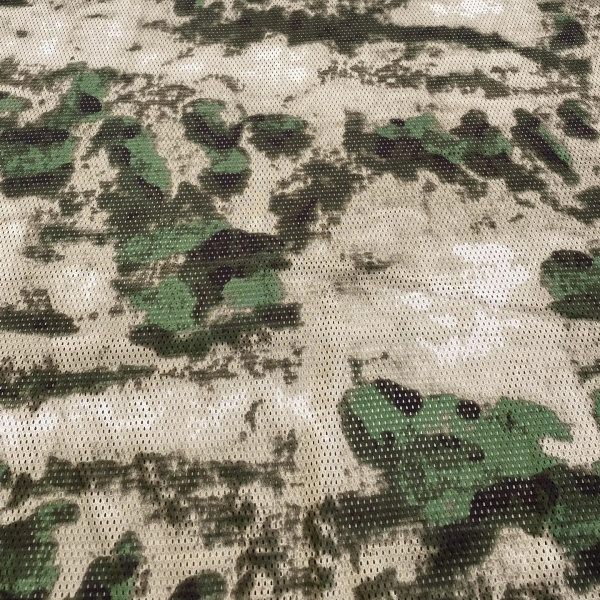 Сетка трикотажная Мох камуфляж 78/7084