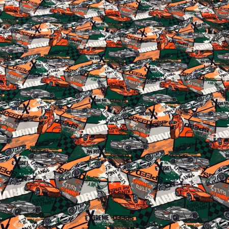 Кулирная гладь набивная рулон 1-33/611869НД