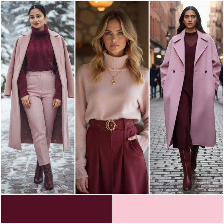 Зимние цветовые сочетания, которые оживят ваш гардероб!