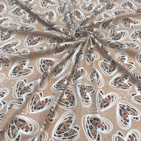 Кулирная гладь набивная рулон Реактив 1-76/611937НЖ